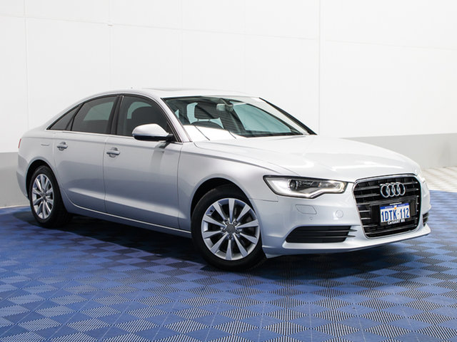 2011 AUDI A6 4GL 2.0 TDI SILVER 7 SPEED 