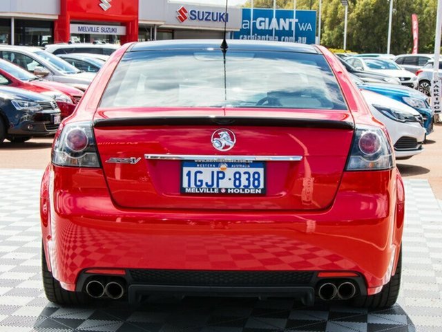 2009 HOLDEN COMMODORE VE MY09.5 SS V RED