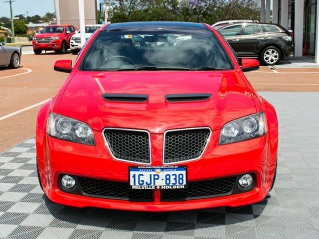 2009 HOLDEN COMMODORE VE MY09.5 SS V RED