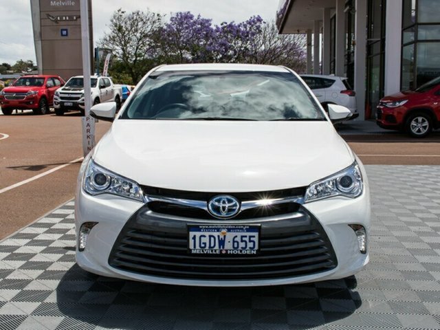 2016 TOYOTA CAMRY AVV50R ALTISE WHITE 1 