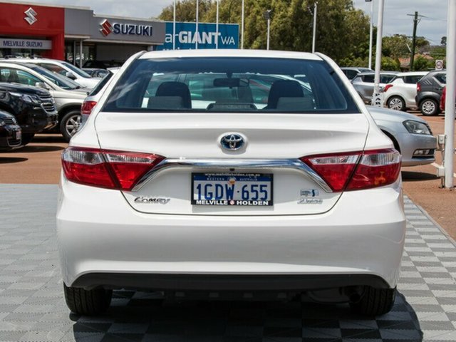 2016 TOYOTA CAMRY AVV50R ALTISE WHITE 1 