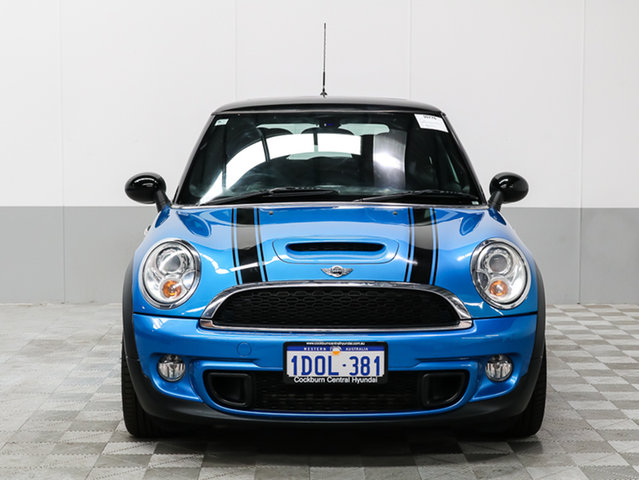 2011 MINI COOPER R56 MY11 S BLUE 6 SPEED