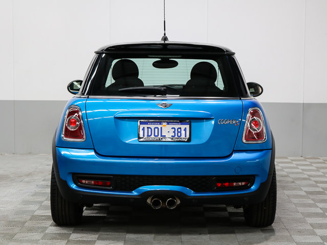 2011 MINI COOPER R56 MY11 S BLUE 6 SPEED