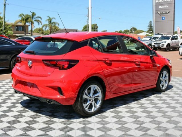 2017 HOLDEN ASTRA BK MY17 RS RED 6 SPEED