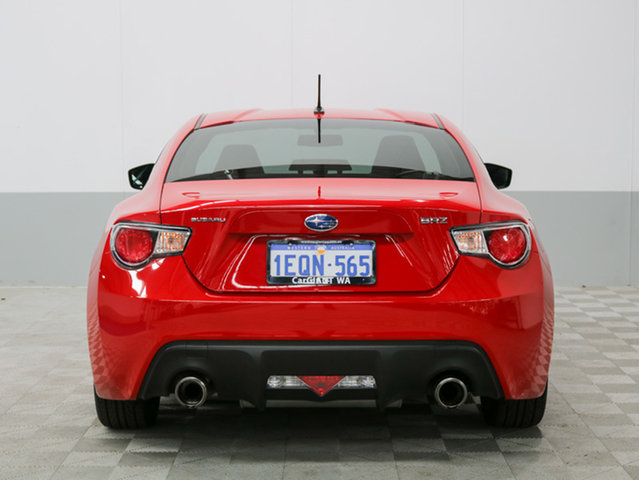 2014 SUBARU BRZ MY14 RED 6 SPEED AUTOMAT