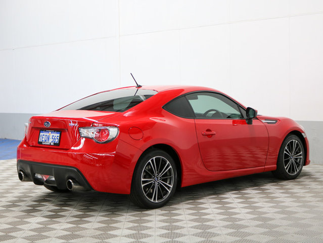 2014 SUBARU BRZ MY14 RED 6 SPEED AUTOMAT