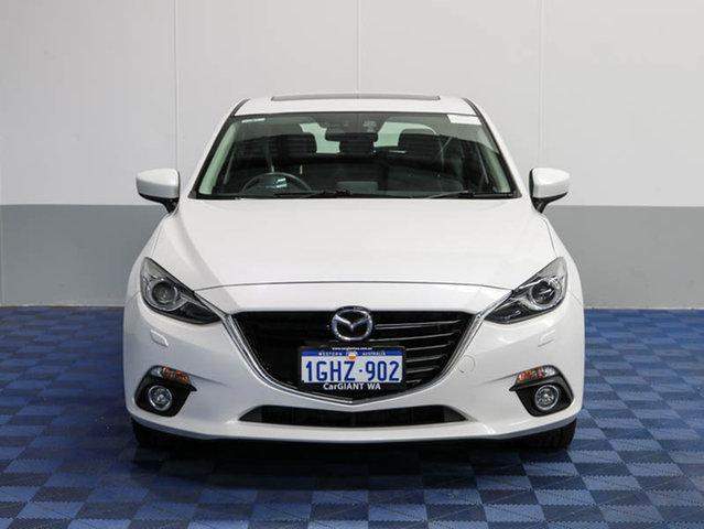 2014 MAZDA 3 BM SP25 ASTINA WHITE 6 SPEE