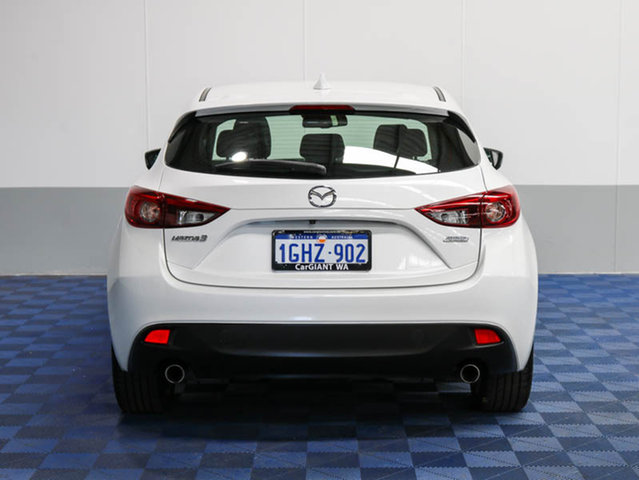 2014 MAZDA 3 BM SP25 ASTINA WHITE 6 SPEE