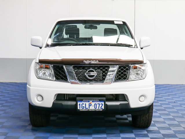 2011 NISSAN NAVARA D40 ST (4X4) WHITE 6 