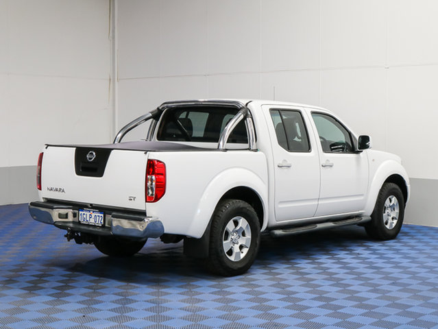 2011 NISSAN NAVARA D40 ST (4X4) WHITE 6 