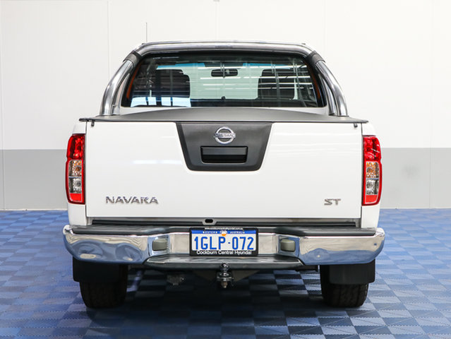 2011 NISSAN NAVARA D40 ST (4X4) WHITE 6 