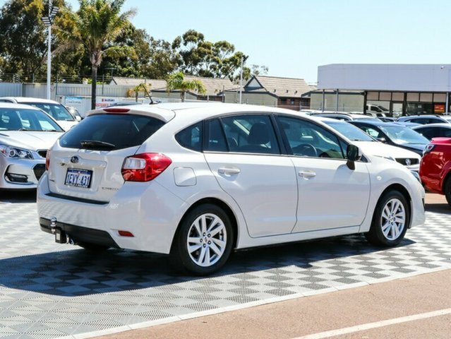 2015 SUBARU IMPREZA G4 MY14 2.0I AWD WHI