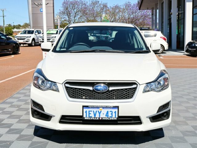 2015 SUBARU IMPREZA G4 MY14 2.0I AWD WHI