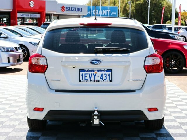 2015 SUBARU IMPREZA G4 MY14 2.0I AWD WHI