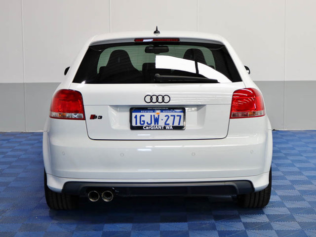 2008 AUDI S3 8P LE WHITE 6 SPEED MANUAL 