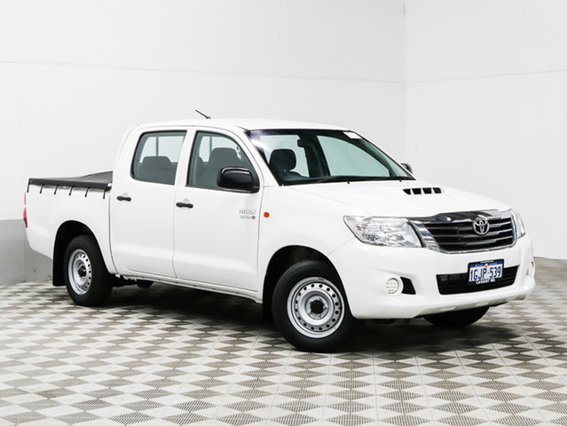 2013 TOYOTA HILUX KUN16R MY12 SR WHITE 5