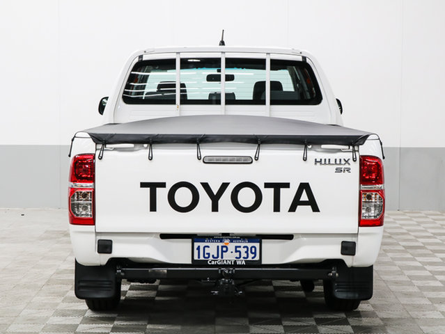 2013 TOYOTA HILUX KUN16R MY12 SR WHITE 5