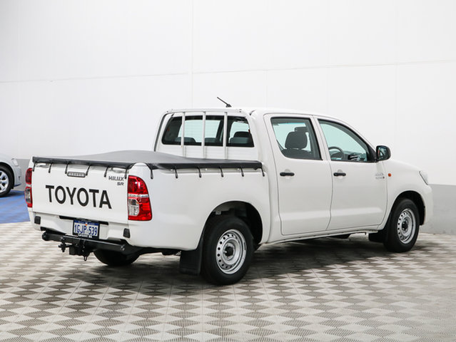 2013 TOYOTA HILUX KUN16R MY12 SR WHITE 5