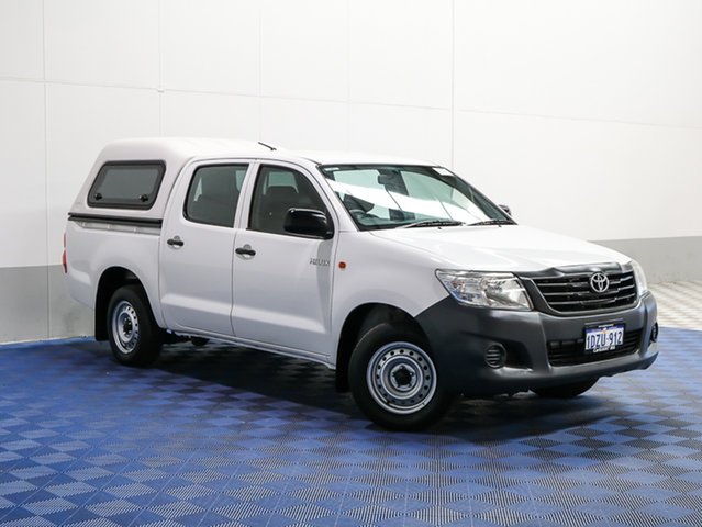 2012 TOYOTA HILUX TGN16R MY12 WORKMATE W