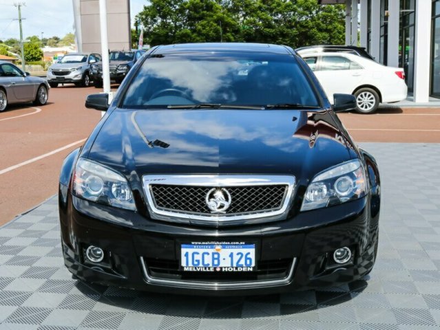 2012 HOLDEN CAPRICE WM II V BLACK 6 SPEE