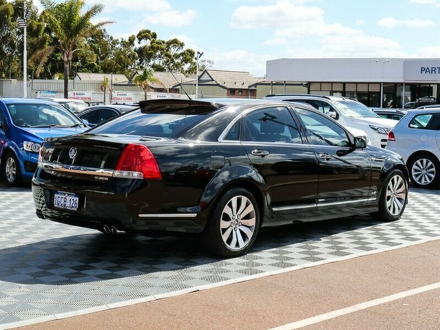 2012 HOLDEN CAPRICE WM II V BLACK 6 SPEE