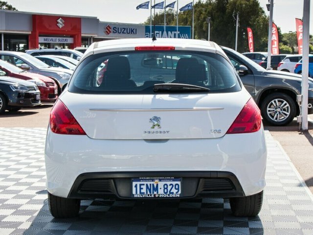 2013 PEUGEOT 308 T7 MY13 STYLE WHITE 6 S