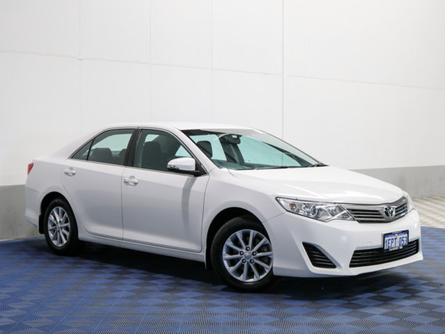 2014 TOYOTA CAMRY ASV50R ALTISE WHITE 6 