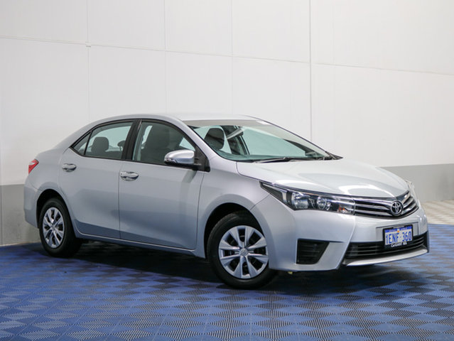 2014 TOYOTA COROLLA ZRE172R ASCENT SILVE