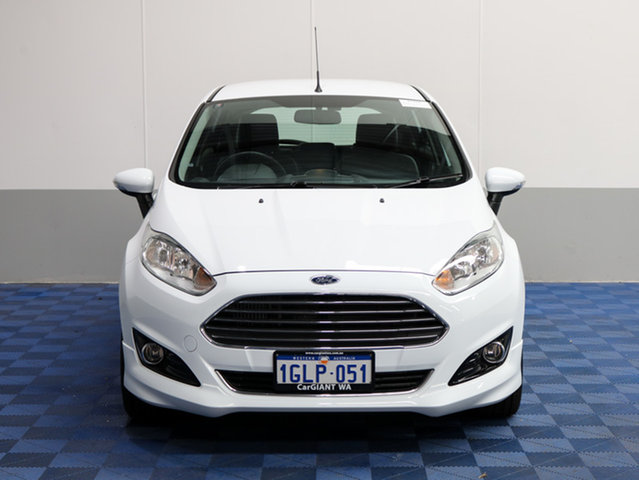 2015 FORD FIESTA WZ SPORT WHITE 6 SPEED 