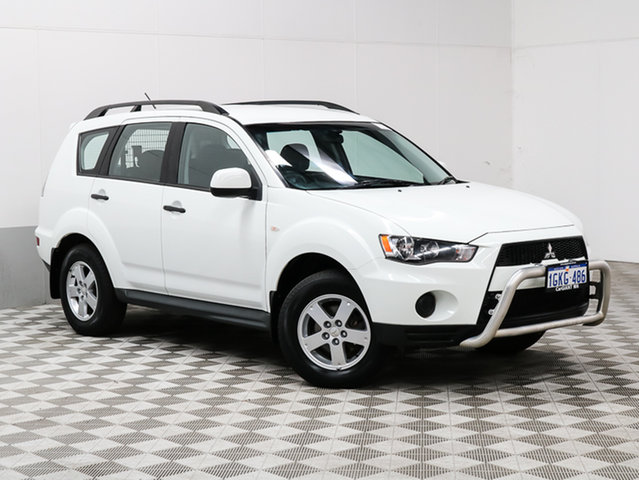 2011 MITSUBISHI OUTLANDER ZH MY11 LS WHI