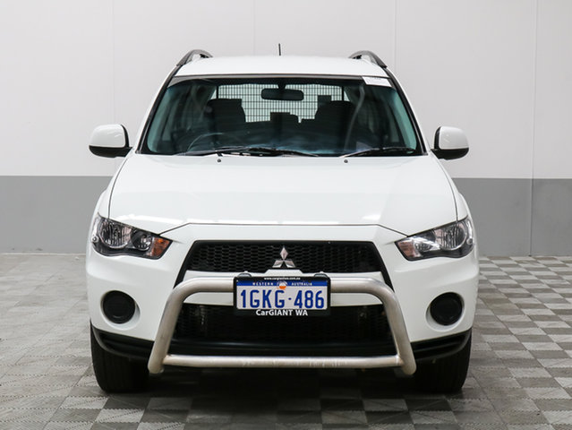 2011 MITSUBISHI OUTLANDER ZH MY11 LS WHI