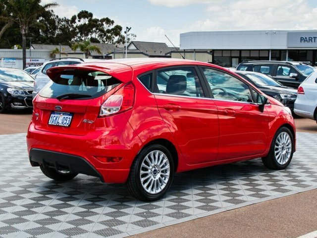 2014 FORD FIESTA WZ SPORT RED 5 SPEED MA