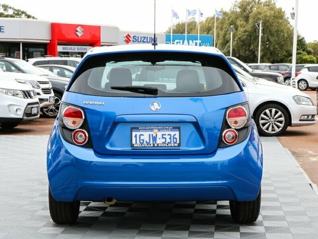 2012 HOLDEN BARINA TM MY13 CD BLUE 6 SPE