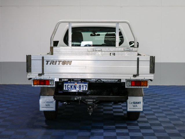 2012 MITSUBISHI TRITON MN MY12 GL WHITE 