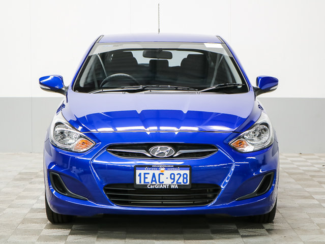 2012 HYUNDAI ACCENT RB ACTIVE BLUE 4 SPE