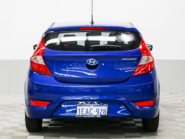 2012 HYUNDAI ACCENT RB ACTIVE BLUE 4 SPE