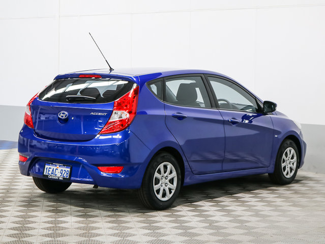 2012 HYUNDAI ACCENT RB ACTIVE BLUE 4 SPE