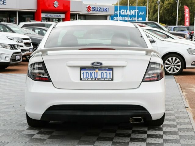 2010 FORD FALCON FG XR6 WHITE 6 SPEED SP