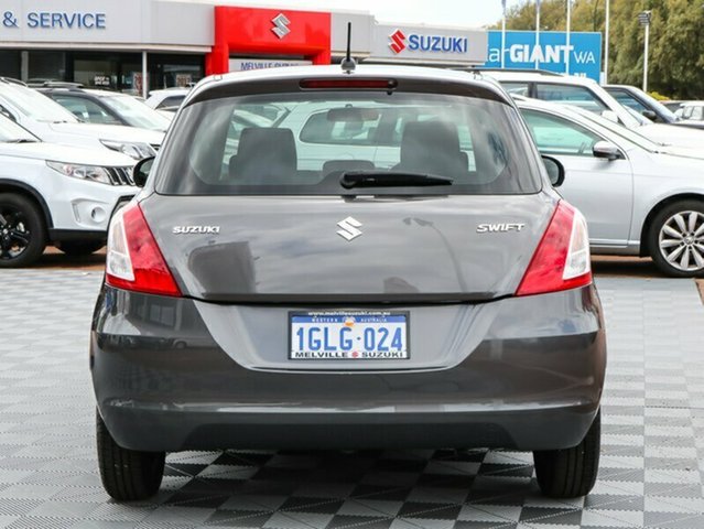 2012 SUZUKI SWIFT FZ GL MINERAL GREY 4 S