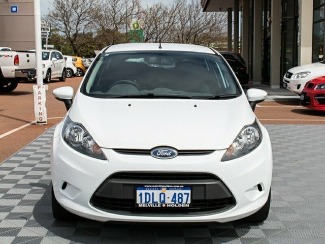 2010 FORD FIESTA WS LX WHITE 4 SPEED AUT