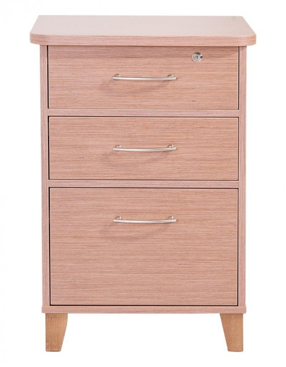 Serene 3 Drawer Bedside