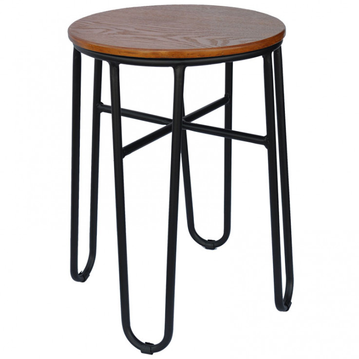 Hairpin Low Stool – Gloss