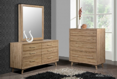 KHLOE DRESSER SLIDE MIRROR-TULIP POPLAR 