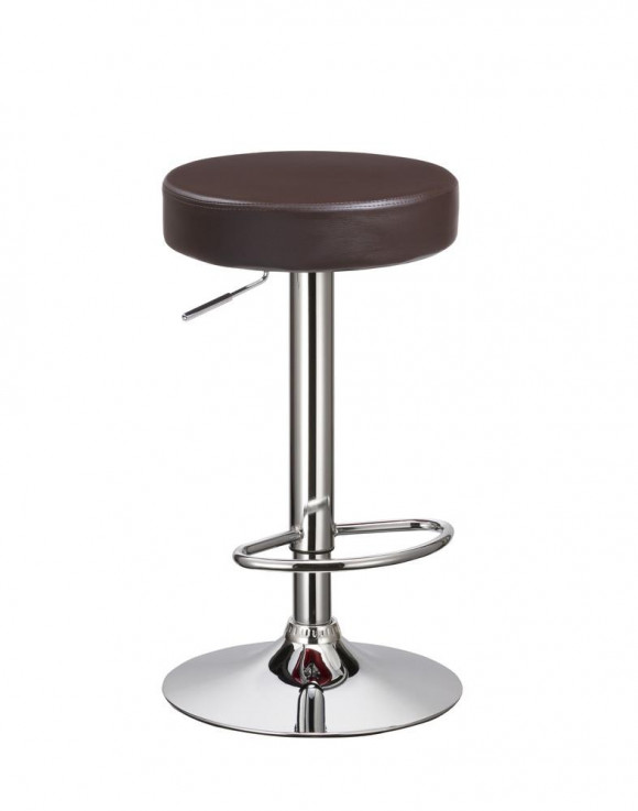 CHOCOLATE BROWN COSMO GASLIFT BARSTOOL