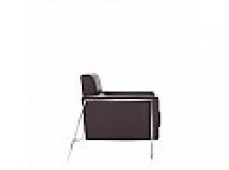 MILAN SINGLE SEAT LOUNGE BLACK PU