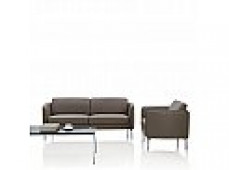 SEVILLE LOUNGE SINGLE SEAT BLACK PU