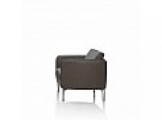 SEVILLE LOUNGE SINGLE SEAT BLACK PU