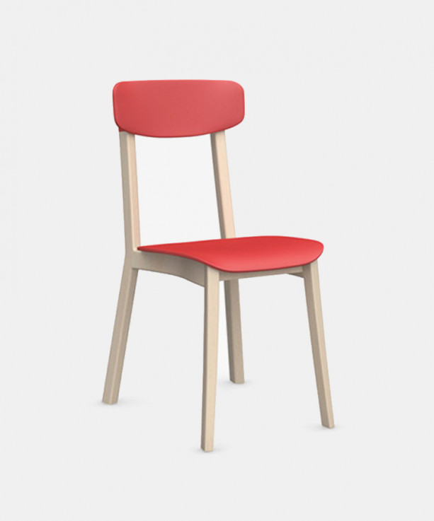 Cream Chair by Calligaris