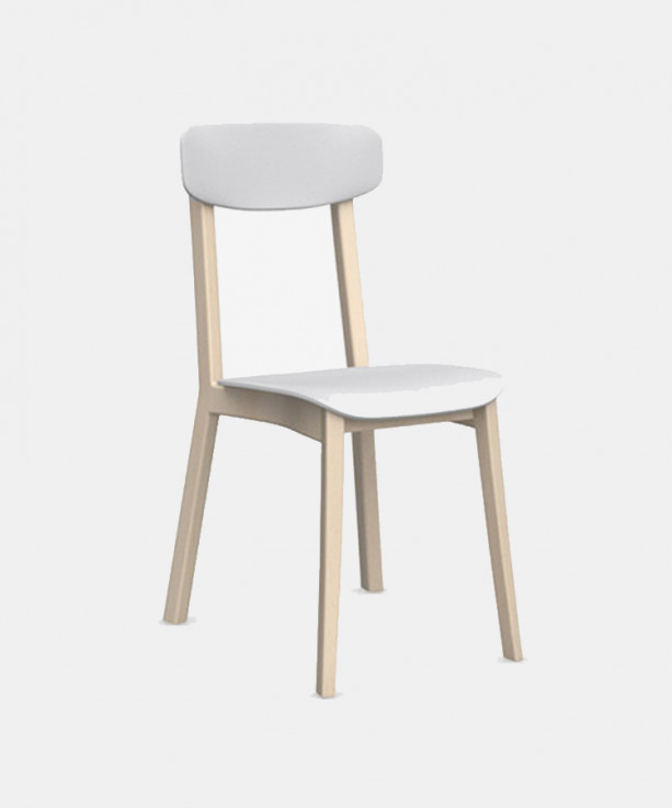 Cream Chair by Calligaris