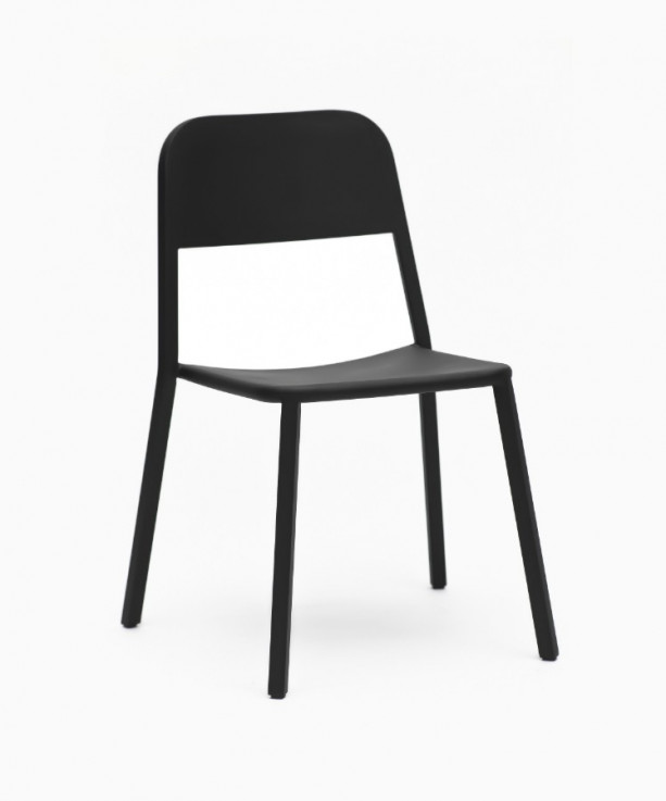 Cosimo Chair with Solid Back by Sean Dix